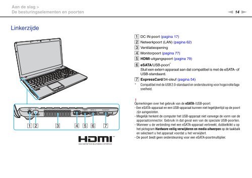 Sony VPCEB1C5E - VPCEB1C5E Istruzioni per l'uso Olandese