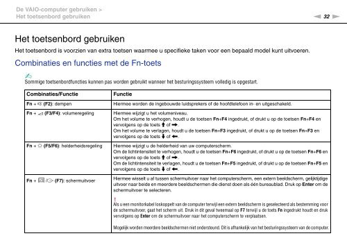 Sony VPCEB1C5E - VPCEB1C5E Istruzioni per l'uso Olandese