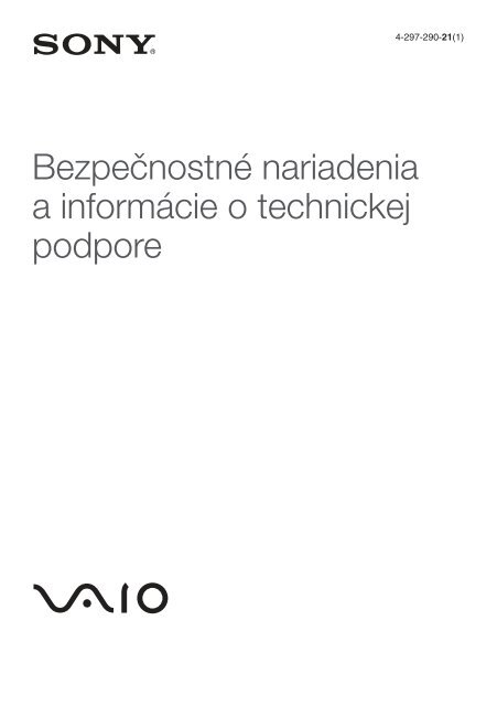 Sony VPCEH2C4E - VPCEH2C4E Documenti garanzia Slovacco