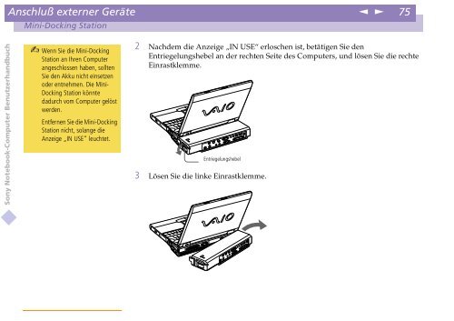 Sony PCG-X18 - PCG-X18 Istruzioni per l'uso Tedesco
