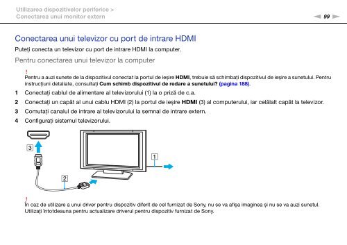 Sony VPCS13L8E - VPCS13L8E Istruzioni per l'uso Rumeno