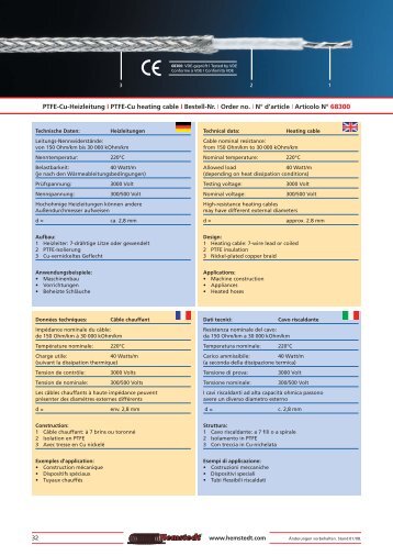 RZ Preisliste Meterware ohne Preise 5.5.09.qxd - HEMSTEDT