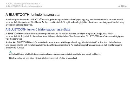 Sony VPCSE1C5E - VPCSE1C5E Istruzioni per l'uso Ungherese