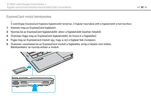 Sony VPCZ12C5E - VPCZ12C5E Istruzioni per l'uso Ungherese