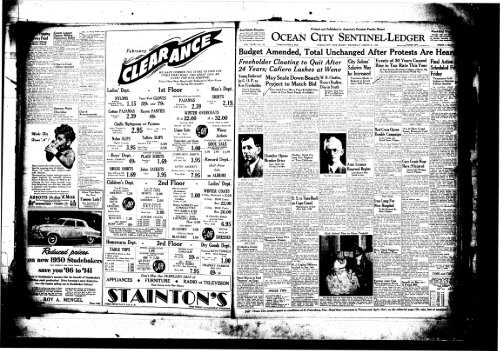 Mar 1950 - On-Line Newspaper Archives of Ocean City