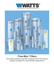 Flow-Max SS HousingBr - Fresh Water Systems