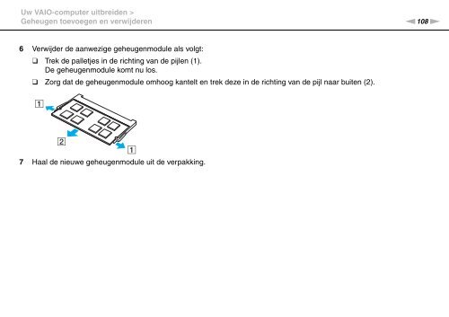 Sony VPCF13S1R - VPCF13S1R Istruzioni per l'uso Olandese