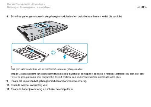 Sony VPCF13S1R - VPCF13S1R Istruzioni per l'uso Olandese