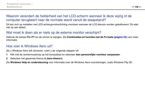 Sony VPCF13S1R - VPCF13S1R Istruzioni per l'uso Olandese
