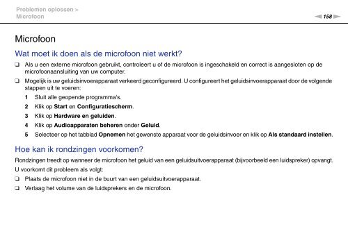 Sony VPCF13S1R - VPCF13S1R Istruzioni per l'uso Olandese