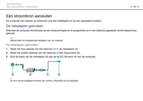 Sony VPCF13S1R - VPCF13S1R Istruzioni per l'uso Olandese