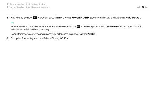 Sony VPCSA4S9R - VPCSA4S9R Istruzioni per l'uso Ceco