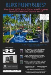 £10,000 of Luxury Travel at Banyan Tree Phuket & Luxury TUMI Luggage 