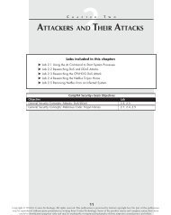 ATTACKERS AND THEIR ATTACKS