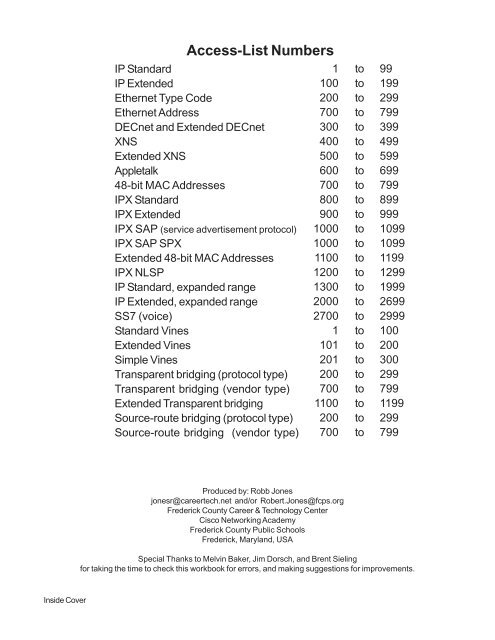 Access Lists Workbook_Student Edition v1_5