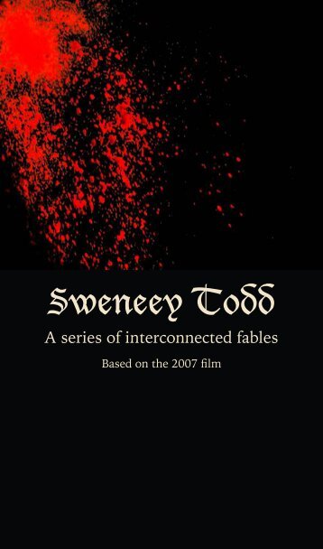 Sweeney Todd: A series of interconnected Tables