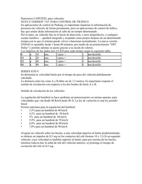 capsys: detección de vehículos