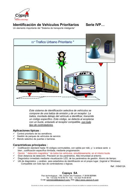 capsys: detección de vehículos