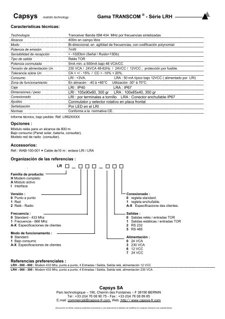 capsys: detección de vehículos