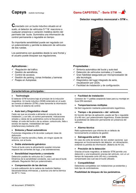 capsys: detección de vehículos