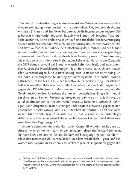 Heft 19 - Bundeskanzler Willy Brandt Stiftung