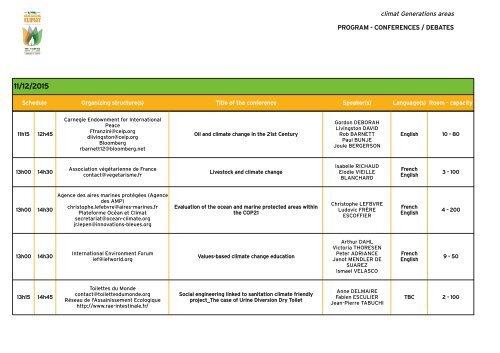 CONFERENCES/DEBATES