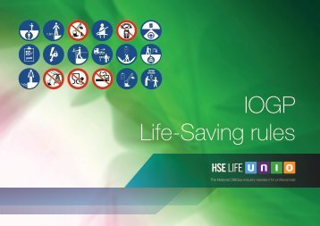 IOGP Life-Saving rules