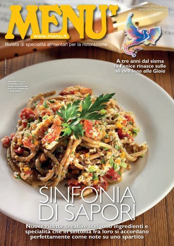 MENU n.95 - Luglio/Settembre 2015