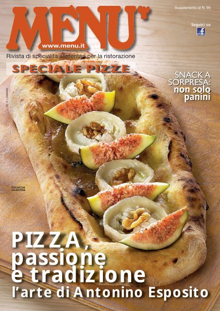 MENU Speciale Pizze - Settembre 2015