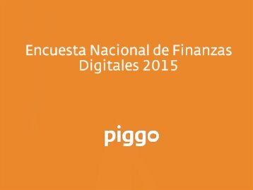 Encuesta Nacional de Finanzas Digitales 2015