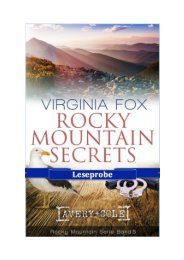 Rocky Mountain Secrets Leseprobe