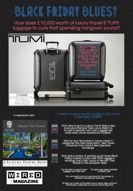 Tumi Luxury Luggage | A Luxury Travel Blog