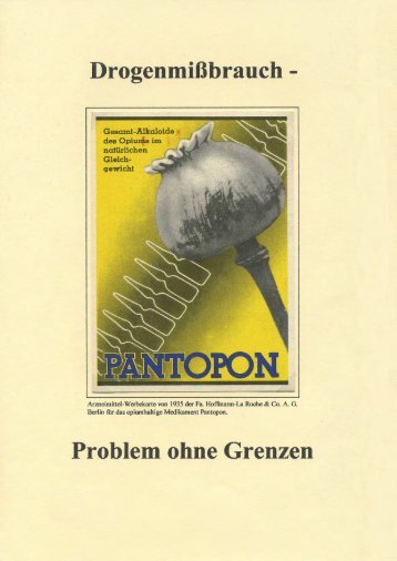 Drogenmissbrauch - Problem ohne Grenzen