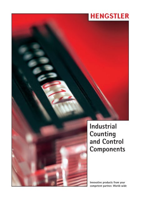 Totalizing Counters - Hengstler