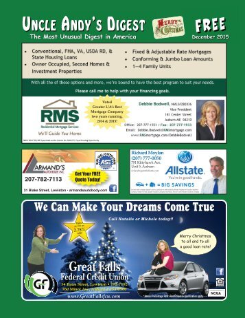 Uncle Andy's Digest - December 2015