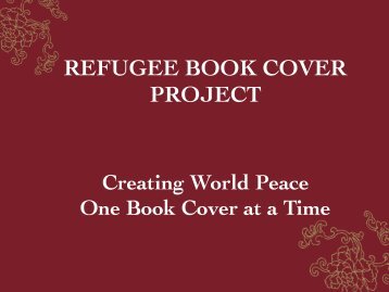 REFUGEE BOOK COVER PROJECT