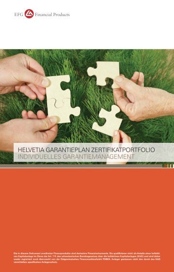 Broschüre Garantieplan Finanzpartnerin EFG Financial ... - Helvetia
