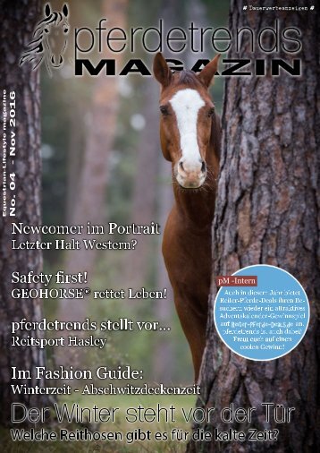 pferdetrendsMagazin No. 04 - Okt/Nov 2016