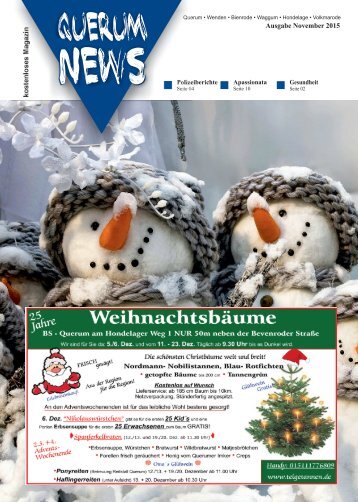 Querum News Dezember 2015