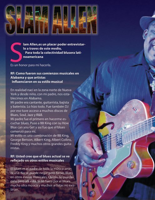 Magazine Con Alma de Blues 25 Español