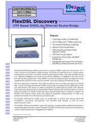Discovery ATM based SHDSL.bis Brochure - FlexDSL ...