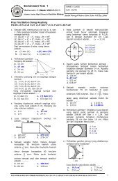 Prediksi Soal Uas Matematika Smp Kelas 8 Semester Genap Bsm