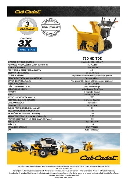 Cub Cadet 730 HD TDE.PDF