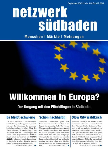 Netzwerk Südbaden - September 2015