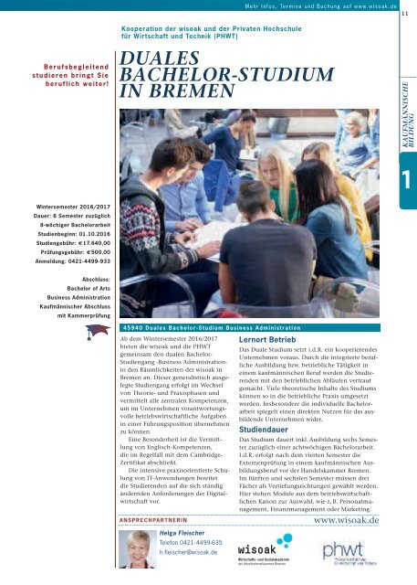 Berufliche Bildung Bremerhaven