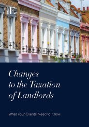 Change to taxation of Landlords