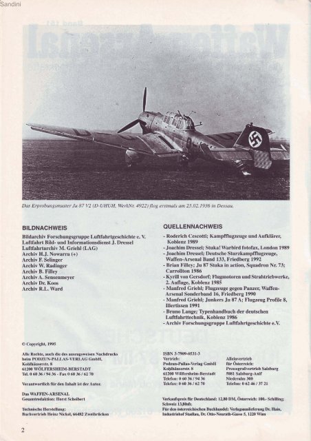 DEUTSCHE STURZKAMPFBOMBER Ju 87 IM EINSATZ