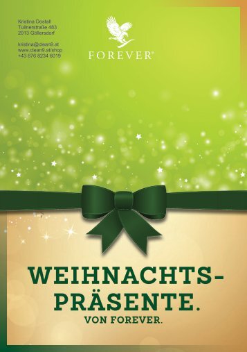 FOREVER_Weihnachtskatalog_2015