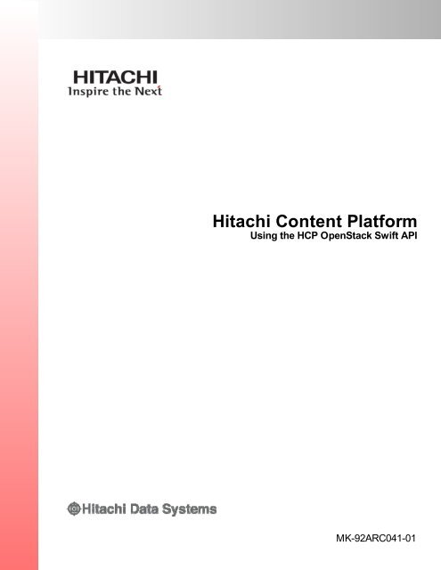 Hitachi Content Platform