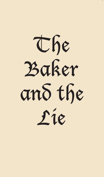 The Baker and the Lie TITLE